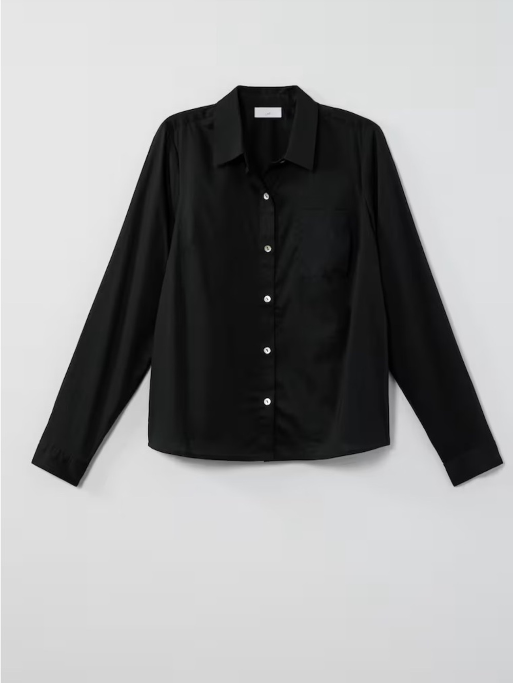 J. Jill Black Button-Down Shirt